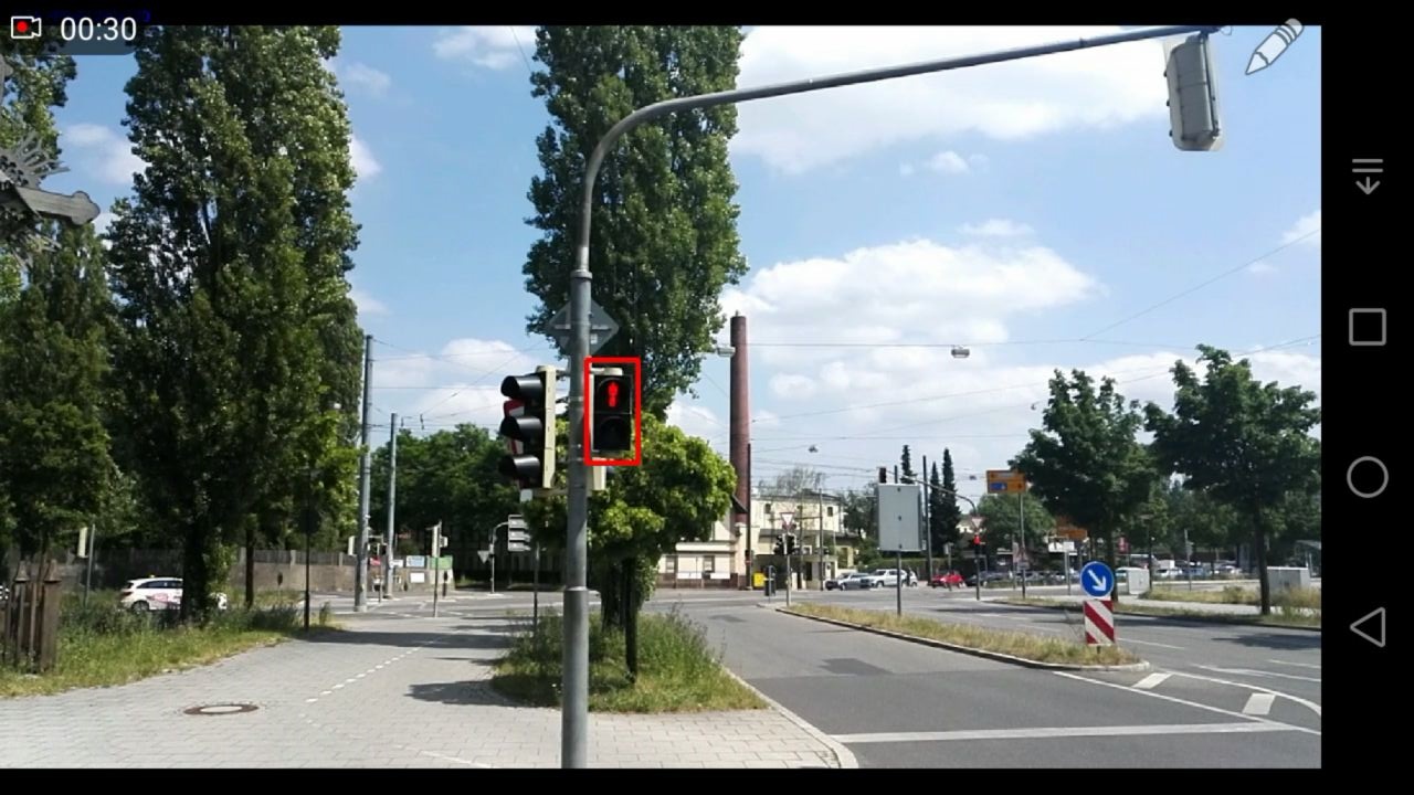 Traffic Light Pilot for Visually Impaired People - Red Light