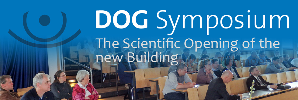 Scientific Symposium by the German Ophthalmological Society at the opening of the new building of the Institute for Ophthalmic Research