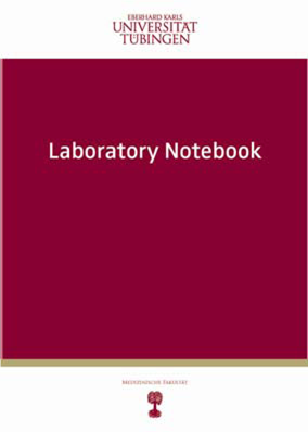 The new Labbooks of the University of Tübingen